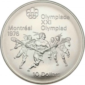 Canada 10 Dollars 1974 Lacrosse