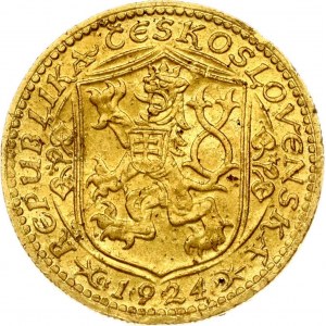 Czechoslovakia Ducat 1924