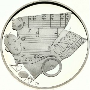 Czech Republic 200 Korun 2006 100th Anniversary of the Birth of Composer Jaroslav Ježek