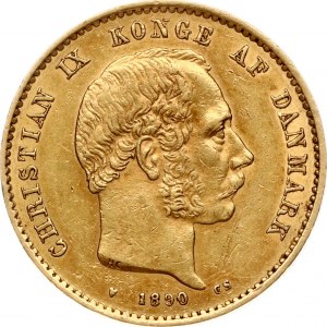 Denmark 20 Kroner 1890 CS