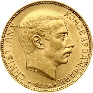Denmark 20 Kroner 1917 VBP