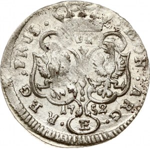 Germany Prussia 6 Groscher 1752 E S