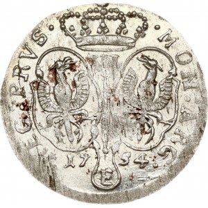 Germany Prussia 6 Groscher 1754 E ST