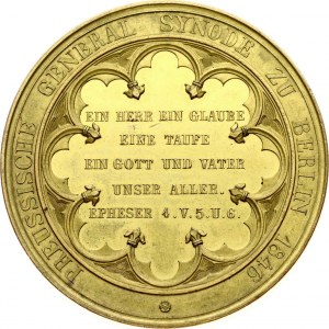 Medal 1846 Prussian General Synod in Berlin