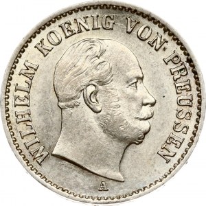 Germany Prussia 1/6 Taler 1867 A