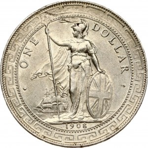Grande-Bretagne Dollar commercial 1908 B
