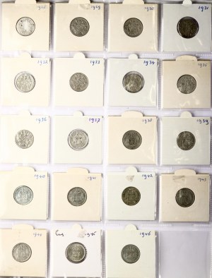 Great Britain 6 Pence 1928-1946 Lot of 19 coins