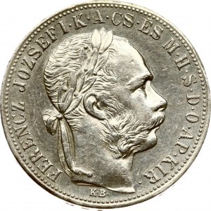Hungary 1 Forint 1884 KB