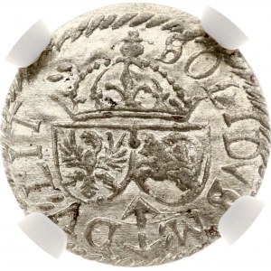 Lithuania Szelag 1614 Vilnius (R) NGC MS 65