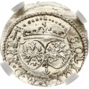 Lithuania Szelag 1617 Vilnius Rare Type NGC MS 64
