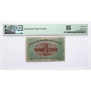 Lithuania 1 Centas 1922 PMG 65 Gem Uncirculated EPQ