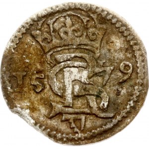 Livonia Courland and Semigallia Dwudenar 1579 Mitau (R4)