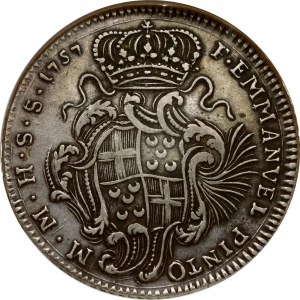 Malta 30 Tari 1757 NGC VF 30