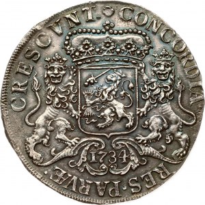 Netherlands Overijssel Ducaton 1734