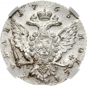 Russia Rouble 1765 СПБ-ЯI NGC AU 55