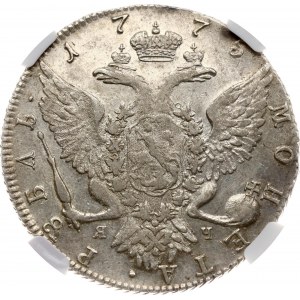 Russia Rouble 1775 СПБ-ЯЧ NGC XF 45