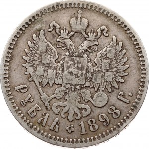 Russia Rouble 1898 (**)