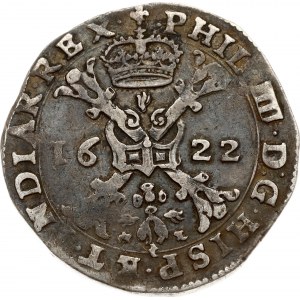 Spanish Netherlands Flanders Patagon 1622 (R3)