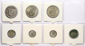 Switzerland 1/2 - 5 Francs 1939-1966 Lot of 7 coins