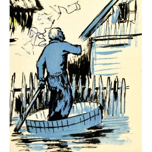 Ludwik MACIĄG (1920-2007), Fisherman