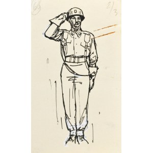 Ludwik MACIĄG (1920-2007), Salutowanie