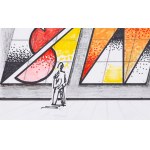 Wojciech Fangor (1922 Warsaw - 2015 Warsaw), Conceptual sketches for the Świętokrzyska Metro