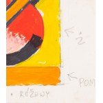 Wojciech Fangor (1922 Warsaw - 2015 Warsaw), Conceptual sketches for the Świętokrzyska Metro