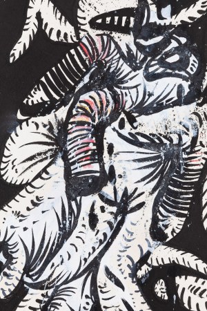 Pinchas Burstein \ Maryan (1927 Nowy Sącz - 1977 Nowy Jork), Bez tytułu, 1967