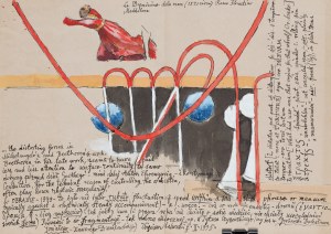 Zbigniew Makowski (1930 Warszawa - 2019 Warszawa), Bez tytułu, 1995