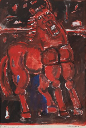 Eugeniusz Markowski (1912 Warsaw - 2007 Warsaw), Horse