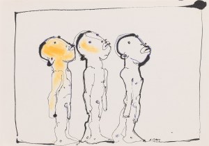 Sylwester Ambroziak (ur. 1964, Łowicz), Patrzący w górę, 2002