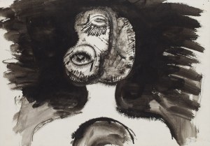 Marek Oberländer (1922 Szczerzec koło Lwowa - 1978 Nicea), Bez tytułu, 1960