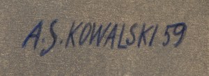 Andrzej S. Kowalski (1930 Sosnowiec - 2004 Katowice), 