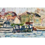 Jan Cybis (1897 Wróblin - 1972 Warsaw), Ustka, 1967