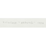 Tomasz Ciecierski (1945 Kraków - 2024 Warsaw), Ordung, 1998