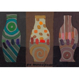 Jan Młodożeniec (1929 Warsaw - 2000 Warsaw), Amphorae.