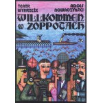 Andrzej Krajewski `Andre de Krayewski (1933 Poznaň - 2018 Newark), návrh plakátu k filmu Willkommen in Zoppotach + původní plakát, 2011