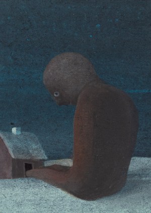 Stasys Eidrigevicius (ur. 1949, Mediniszki na Litwie), Bez tytułu