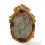 Coral crucifix with theca