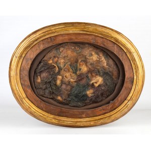 Ceroplastic depicting the Nativity