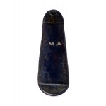 Tobacco scratcher with polychrome enamels