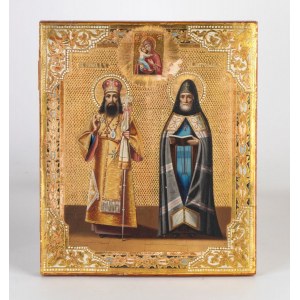 Russian Iconnwith saints