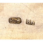 A Russian silver and niello snuff box