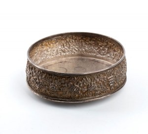 Burma solid silver bowl