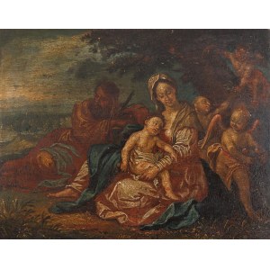 RIP OF THE FUGITIVE TO EGYPT, 18th / 19th century.