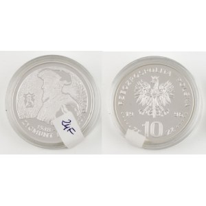 10 ZŁ, ZYGMUNT AUGUST, popiersie, 1996