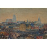 Teodor GROTT (1884-1972), Panorama Krakowa (1911)