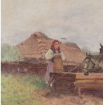 Adam SETKOWICZ (1876-1945), Spotkanie przy studni