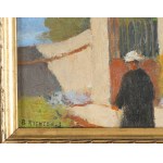 Bronisława RYCHTER-JANOWSKA (1868-1953), W ogrodzie
