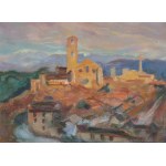 Antoni CHRZANOWSKI (1905-2000), Perugia o zmroku (wg J. Stanisławskiego)
